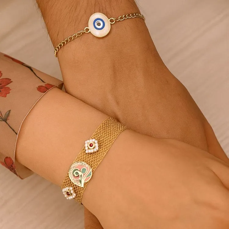 Buy designer lumba rakhi combo gift set